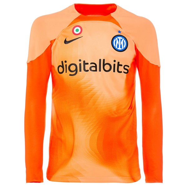 Tailandia Camiseta Inter Milan Portero 2022 2023 Naranja